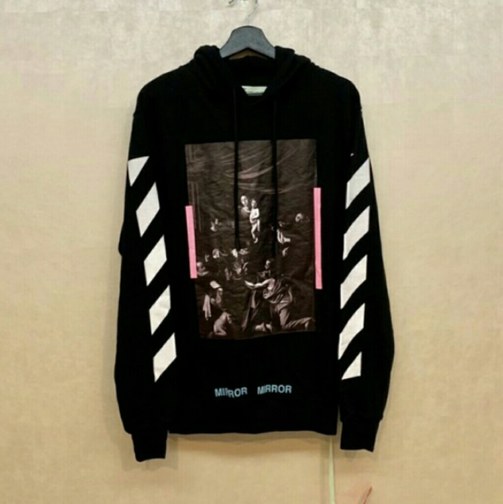 Off white mirror mirror hoodie